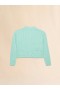  Mint Green Ribbed Cardigan Sea Paradise
