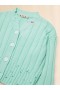  Mint Green Ribbed Cardigan Sea Paradise