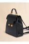  Leather Trunkaroo Backpack Black