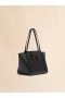  Leather Mini Riviera Bag Black