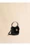  Leather Butterfly Small Handbag Black