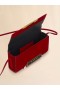  Red Suede Vhs E/w Clutch Tulip