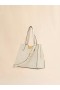  Cream Leather Trunkaroo Tote Handbag Shell