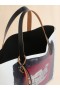  White And Tribeca Tote With Fawn Print Lily White/black/hot Red