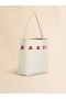  White Leather Museo Medium Hobo Bag With Patches Ivory/lacquer