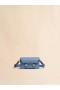 Blue Leather Trunkaroo Mini Shoulder Bag Opal