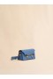  Blue Leather Trunkaroo Mini Shoulder Bag Opal