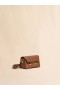  Brown Leather Trunkaroo Mini Shoulder Bag Cinnamon