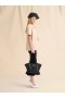  Small Raffia-effect Trunkaroo Beach Bag Black