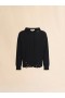  Dishevelled Cotton Hoodie With Marni Symbol Embroidery Black