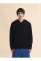  Dishevelled Cotton Hoodie With Marni Symbol Embroidery Black