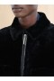  Shaved Shearling Jacket Black