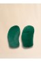  Green Padded Faux Fur Mittens Gardengreen