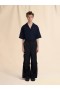  Water-repellent Taffeta Cargo Pants Black