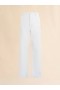  White Nappa Trousers Lilywhite