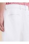  White Nappa Trousers Lilywhite