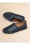  Blue Leather Slip-on Loafer With Marni Symbol