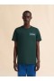  Green Organic Cotton T-shirt With Marni Patch Sphericalgreen