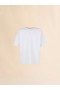  White Organic Cotton Oversized T-shirt With Marni Patches Lilywhite