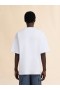  White Organic Cotton Oversized T-shirt With Marni Patches Lilywhite
