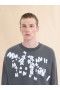  Grey Jersey Sweatshirt With Marni Caos Logo Neutral Grey