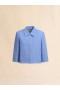  Indigo Cotton Jacket With Marni Symbol Blue Lilac