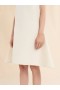  Loose Fit Cotton Dress With Marni Symbol Ivory