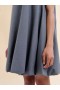  Short Grey Wool Dress With Marni Symbol Graphite