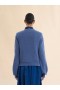  Blue Cashmere Cardigan With Marni Patch Opal