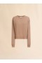  Boxy Cashmere Jumper With Marni Symbol Biscuit