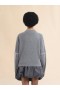  Grey Wool And Cashmere Crew Neck Jumper With Marni Symbol Neutral Grey