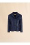 Blue Nappa Jacket Bluechina