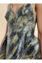 Grey Hand-painted Duchesse Corset Dress Pompeii