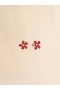  Red Enameled Metal Flower Pop Earrings