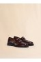  Burgundy Leather Bambi 3.0 Loafer With Double Buckle