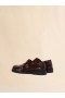  Burgundy Leather Bambi 3.0 Loafer With Double Buckle