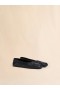  Nappa Leather Little Bow Ballet Flat Black