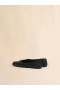  Nappa Leather Seamless Little Bow Ballet Flat Black