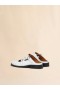  White Leather Bambi 3.0 Loafer With Double Buckle Natural White