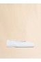  White Nappa Leather Seamless Little Bow Ballet Flat Lilywhite