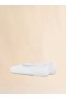  White Nappa Leather Seamless Little Bow Ballet Flat Lilywhite
