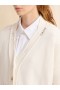  White Dishevelled Cotton Cropped Cardigan Lilywhite