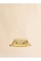  Gold Leather Trunkaroo Clutch