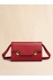  Red Leather Trunkaroo Clutch Hotred