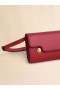  Red Leather Trunkaroo Clutch Hotred