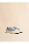  Grey Leather Pablo Lace-up Sneaker Dolphin