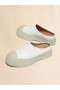  White Leather Pablo Sabot Lilywhite