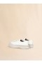 White Nappa Leather Pablo Lace-up Sneaker Lilywhite