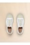  White Nappa Leather Pablo Lace-up Sneaker Lilywhite