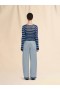  Blue Inside-out Denim Carrot-fit Jeans Azure